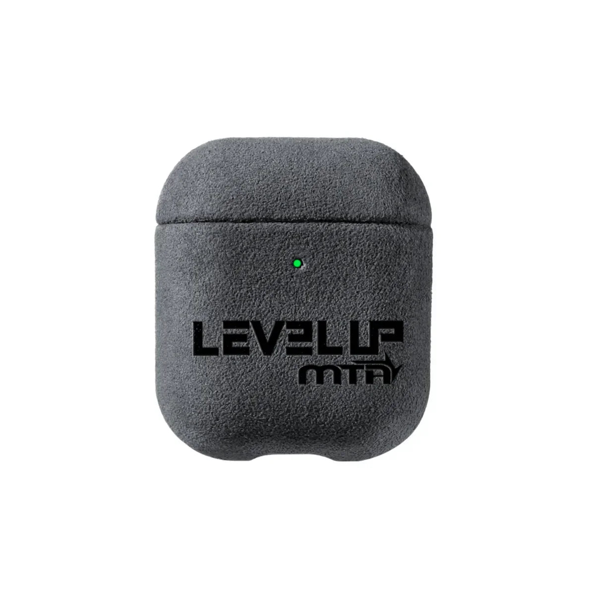 AirPods 1/2 Gen Alcantara Case - LEVEL UP MTA - Space Grey