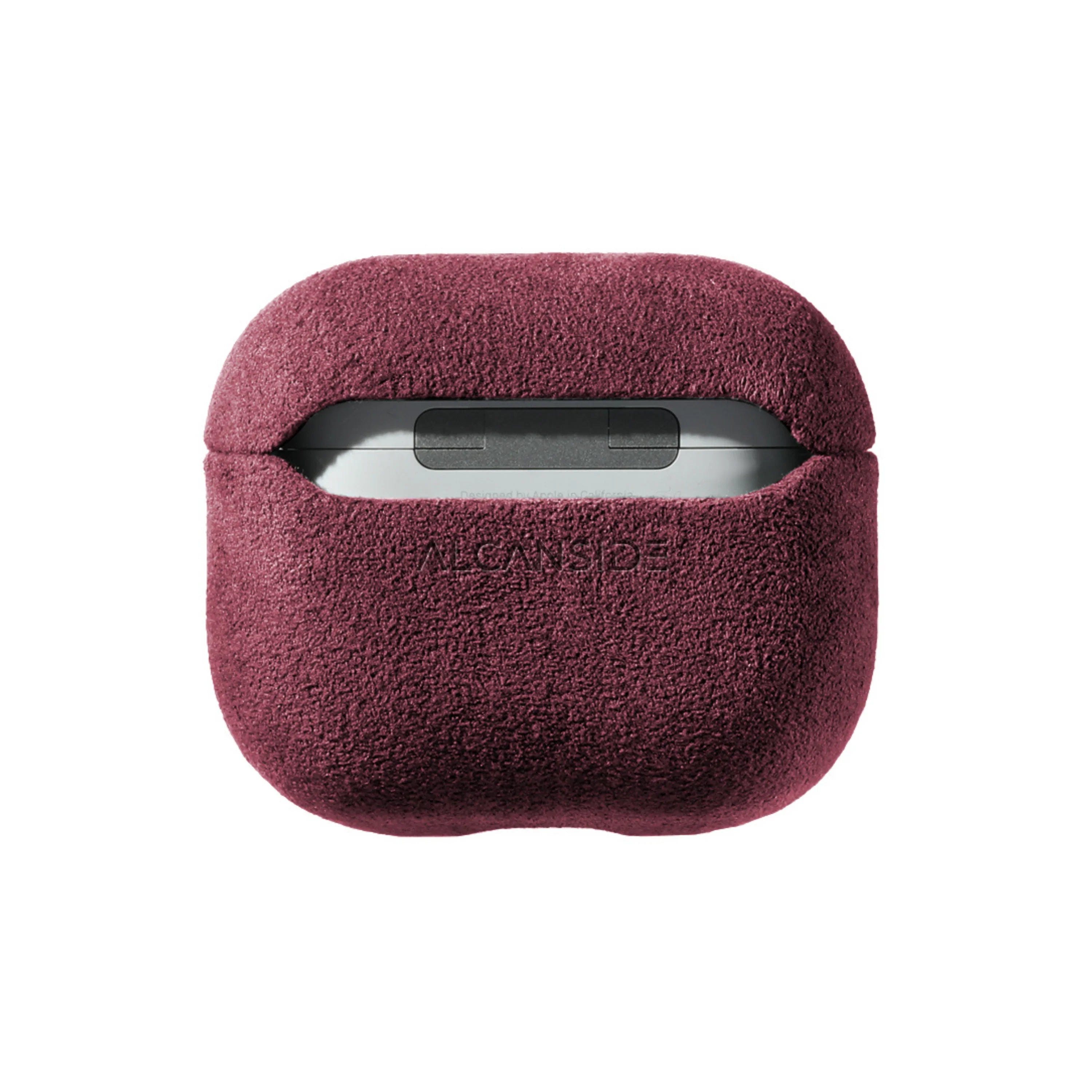 Alcantara-Hülle – AirPods (3. Generation) – Rot