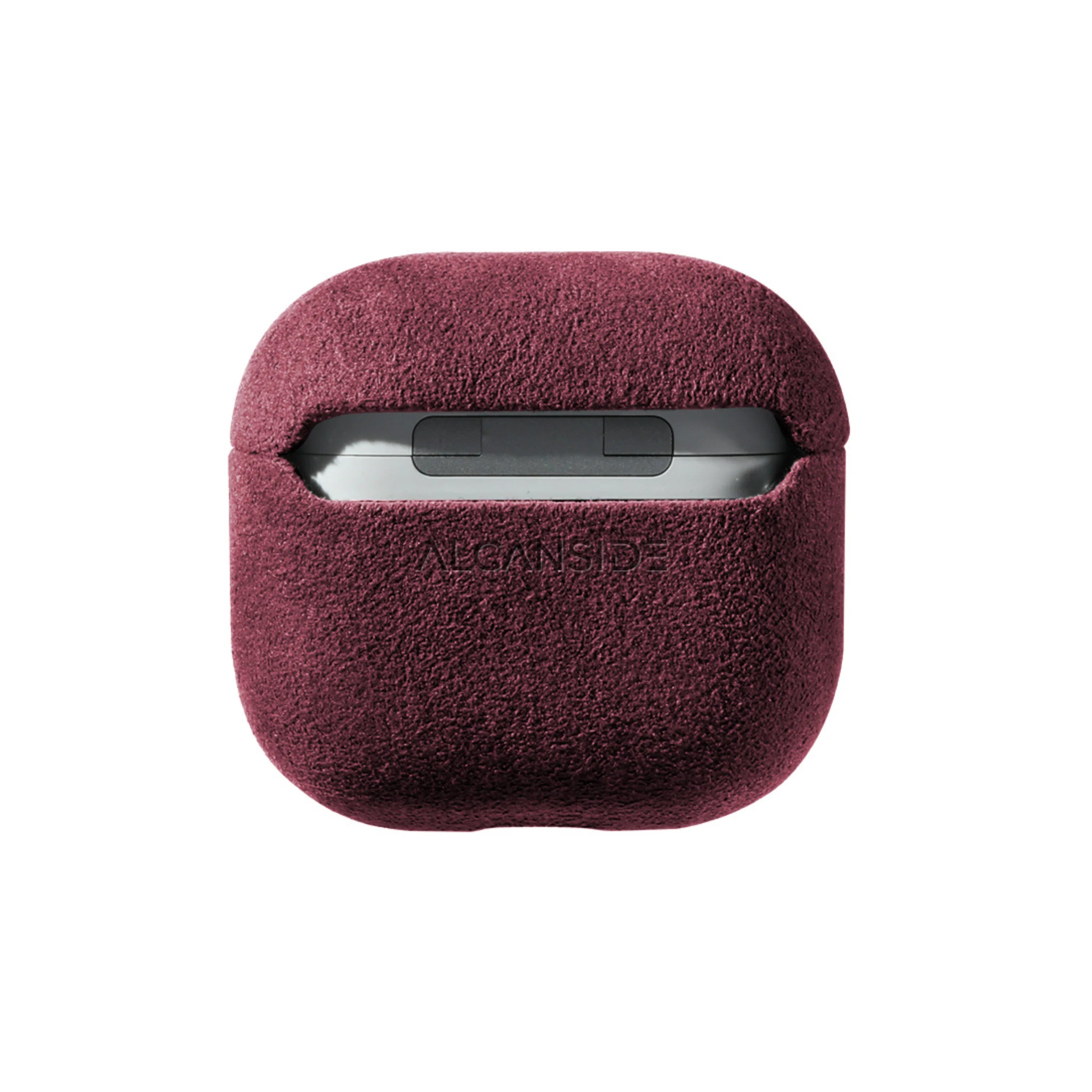 AirPods (4th generation) Alcantara Case - Wine Red