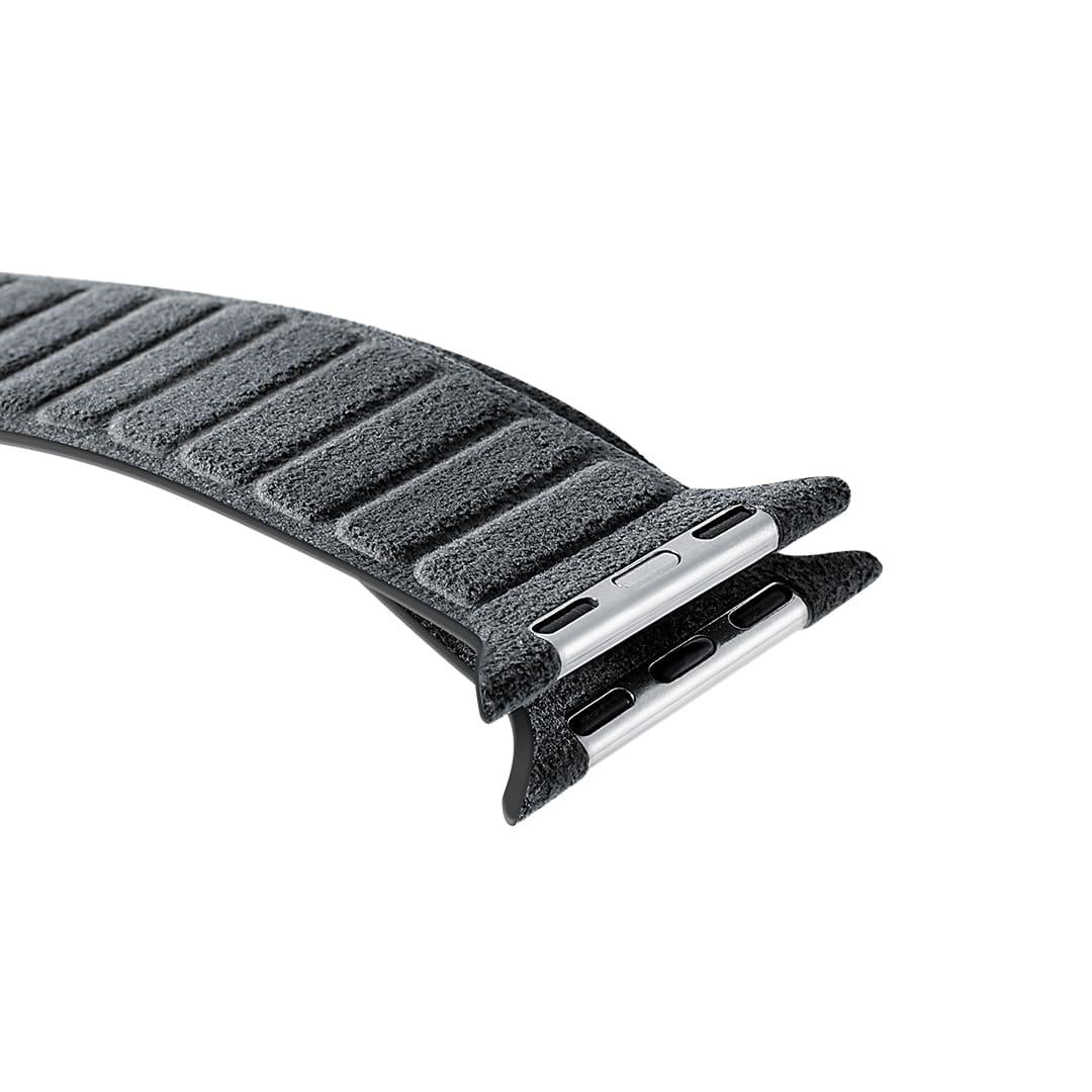 Alcantara Apple Watch Band - Space Grey - 38/40/41/42mm - Alcanside