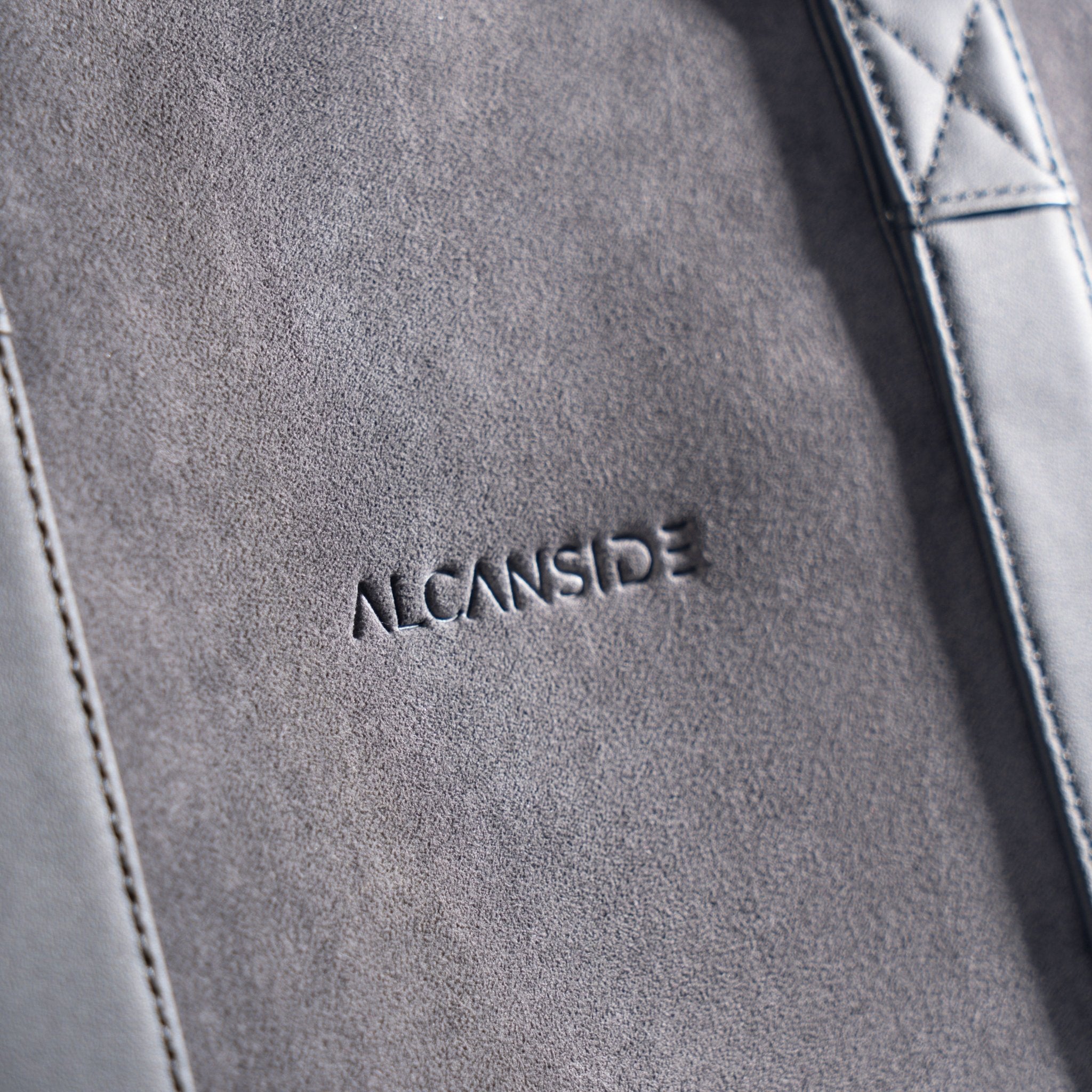 Alcantara Duffle Bag - Space Grey - Alcanside