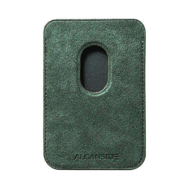 Donkervoort F22 - Alcantara MagSafe Wallet - Midnight Green - Alcanside