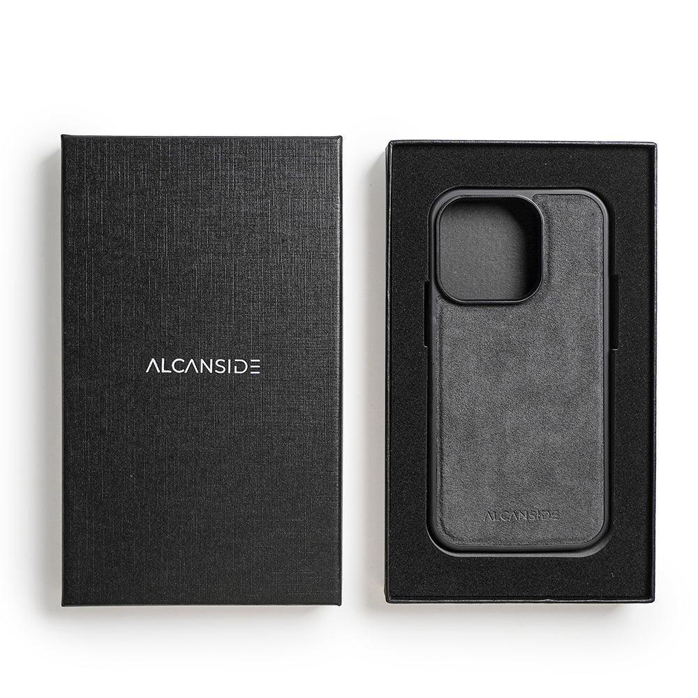 iPhone 14 Pro - Alcantara Back Cover - Space Grey - Alcanside