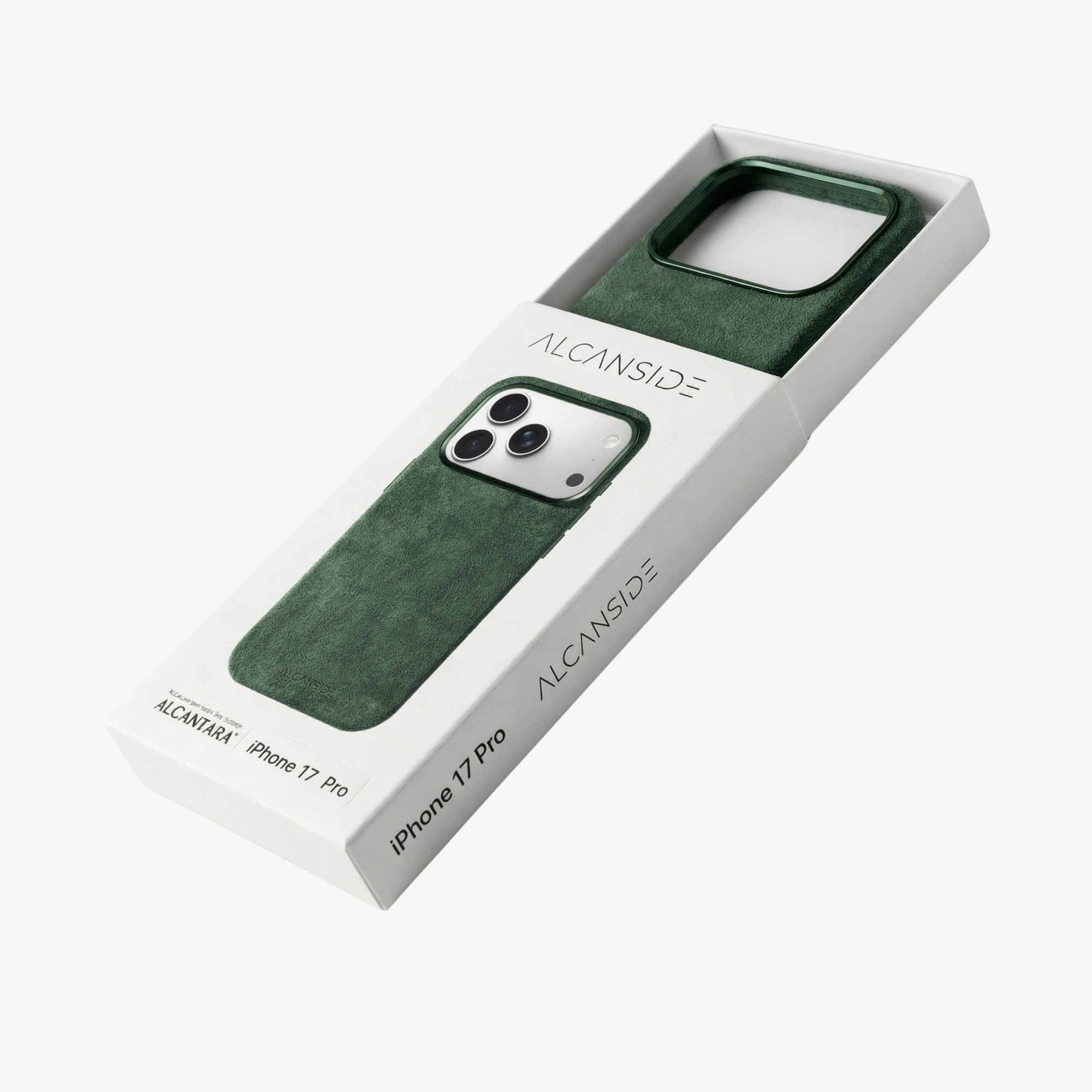 iPhone 17 Pro Max - Alcantara Case - Midnight Green - Alcanside