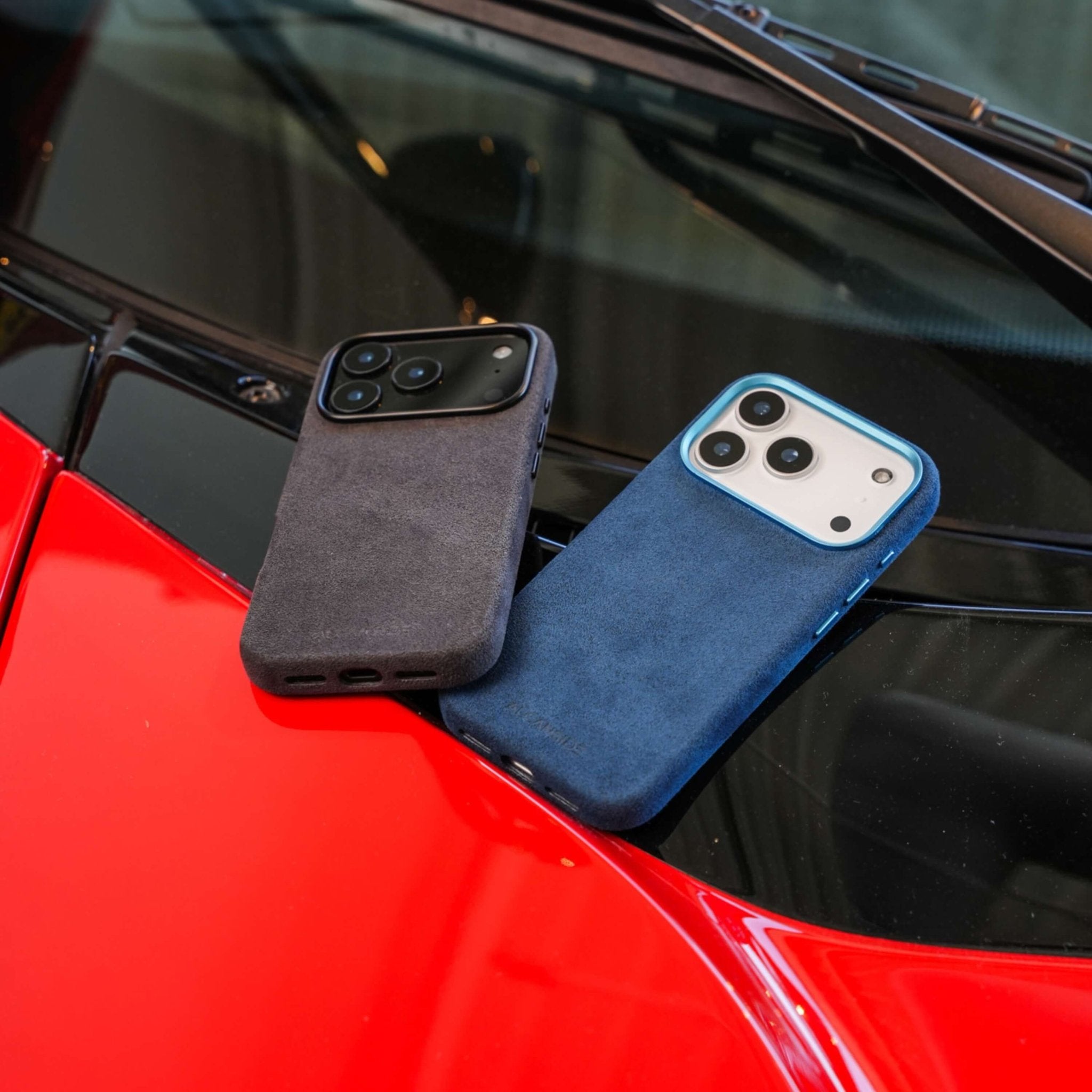 iPhone 17 Pro Max - Alcantara Case - Ocean Blue - Alcanside