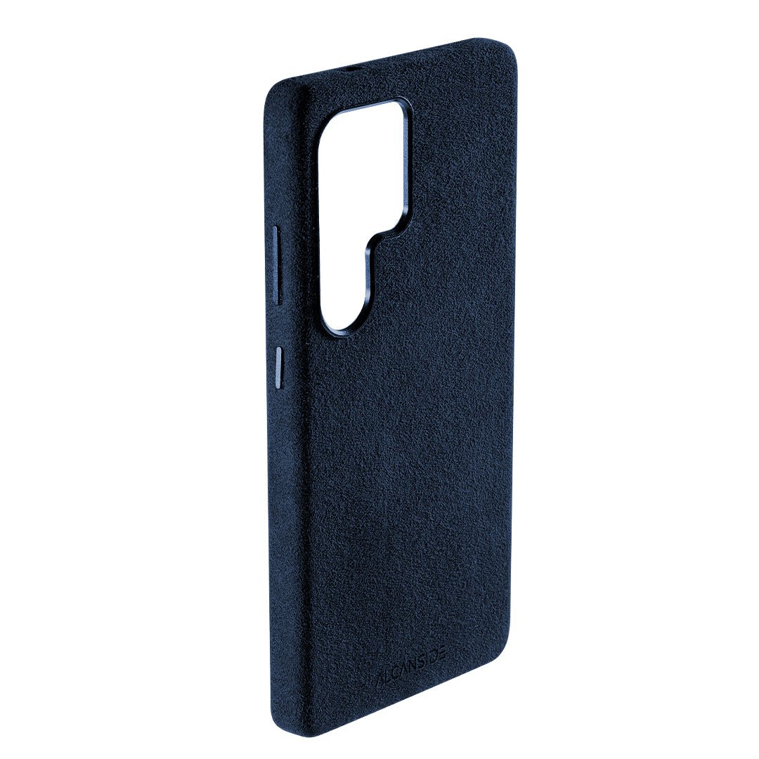 Samsung Galaxy S25 Ultra - Alcantara Case - Navy Blue - Alcanside