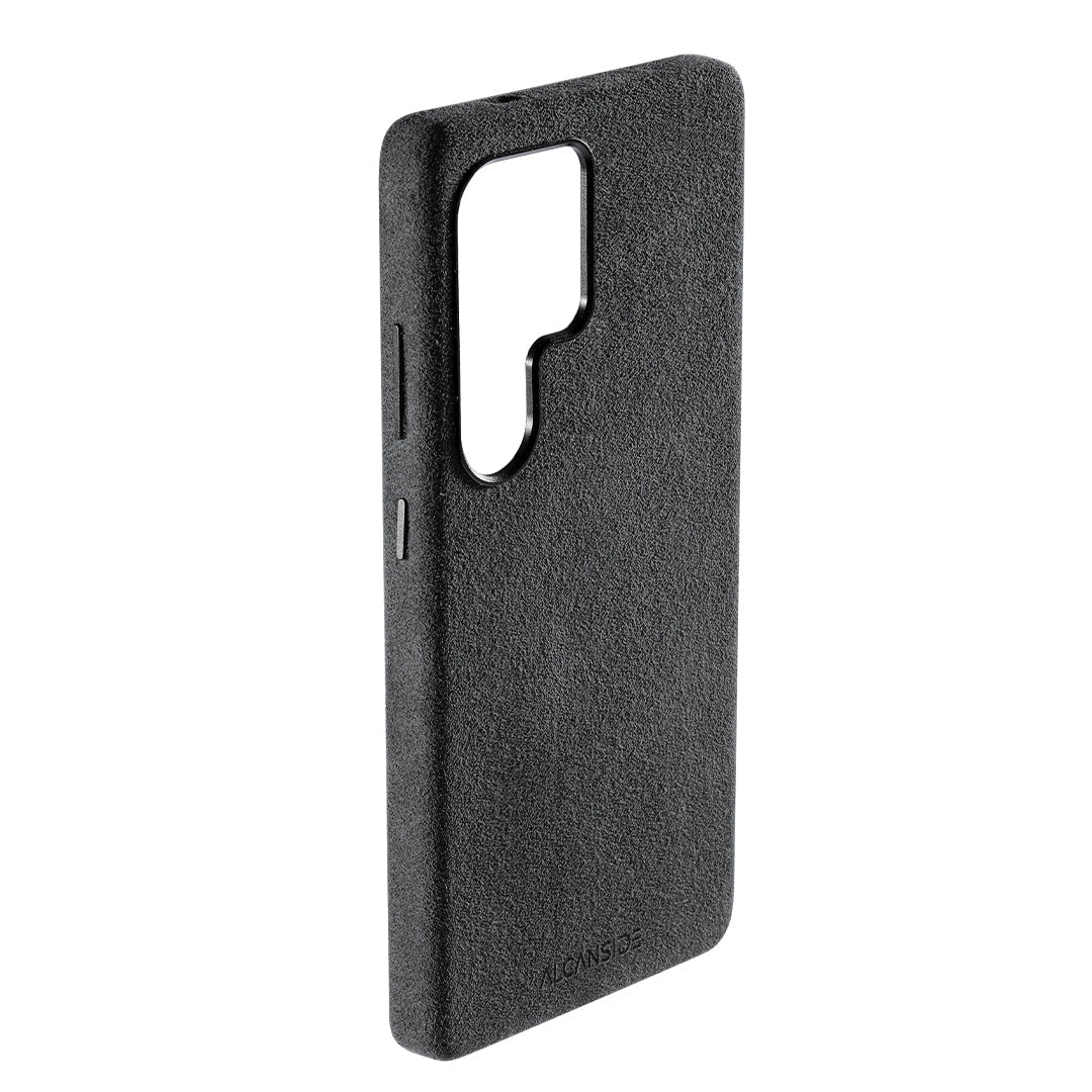 Samsung Galaxy S25 Ultra - Alcantara Case - Space Grey - Alcanside