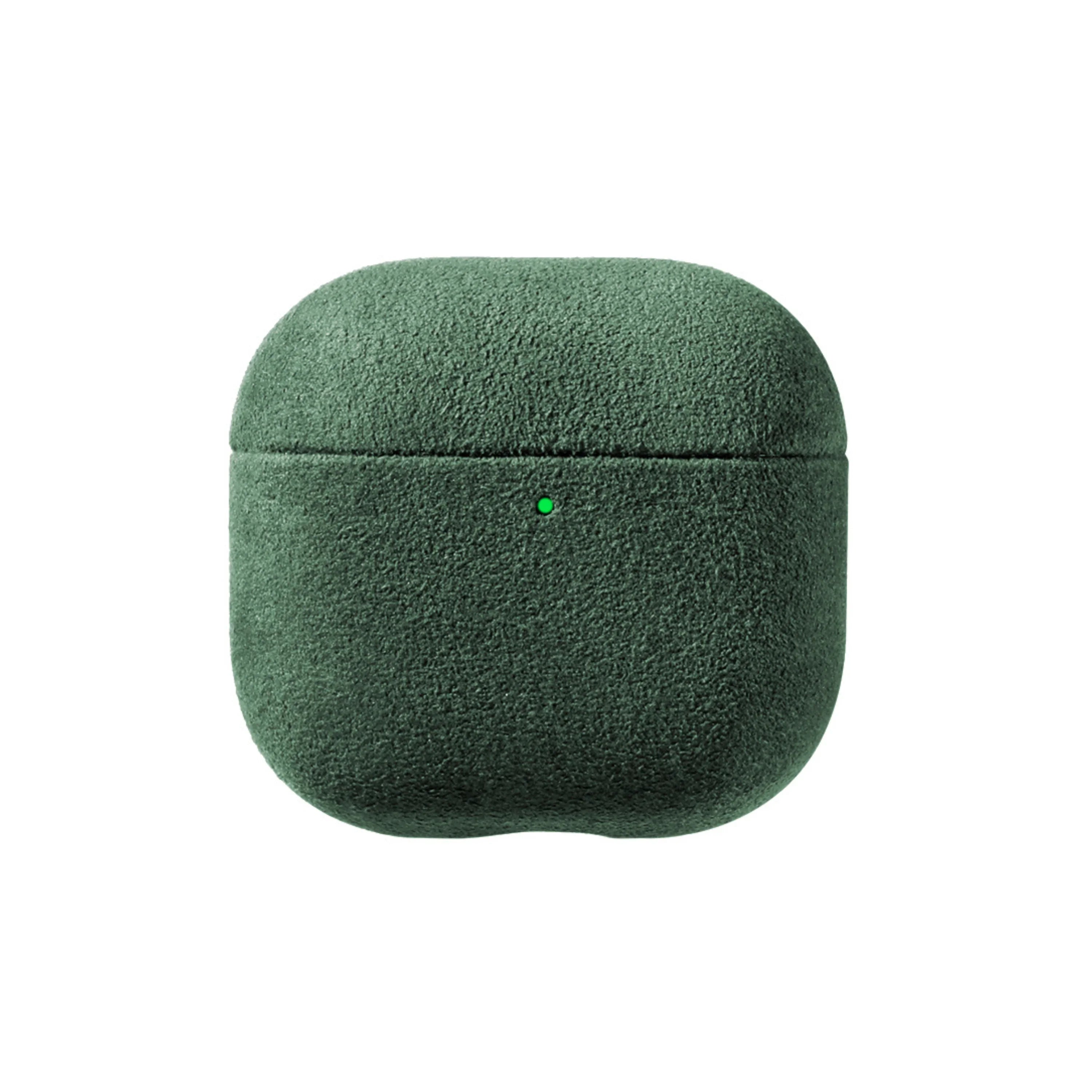 AirPods (4th generation) Alcantara Case - Midnight Green