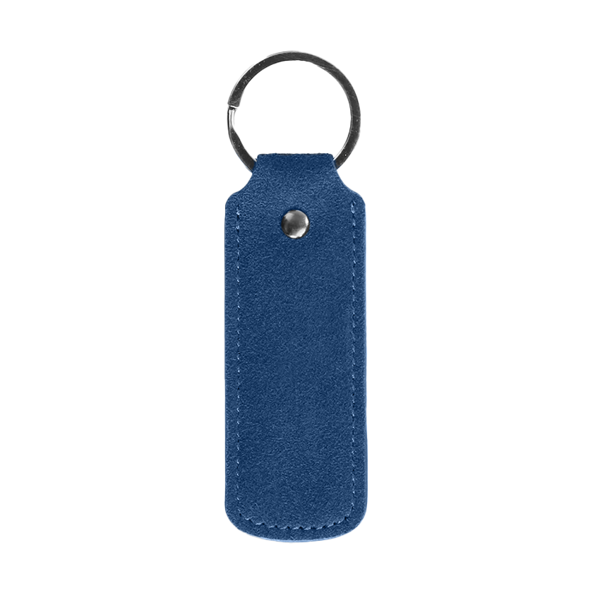 Alcantara Keychain - Ocean Blue