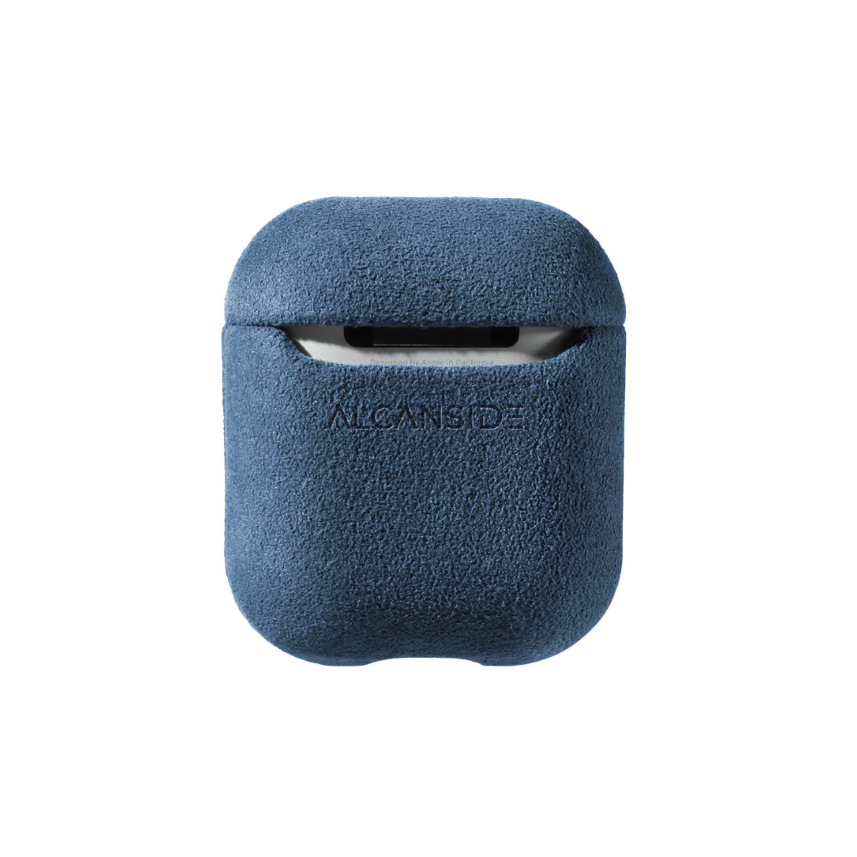 Alcantara-Hülle für AirPods 1/2 Generation – Meerblau