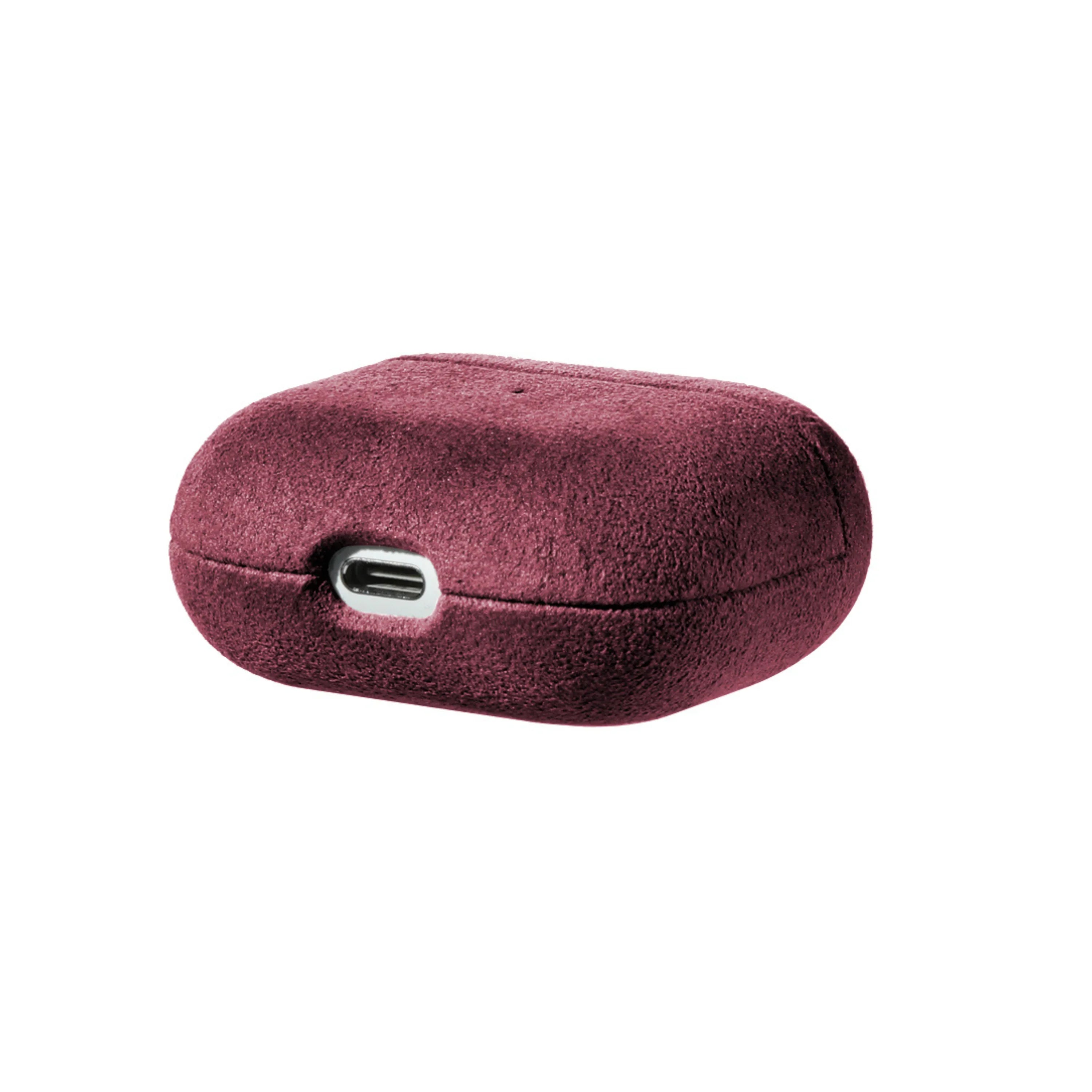 Alcantara-Hülle – AirPods (3. Generation) – Rot