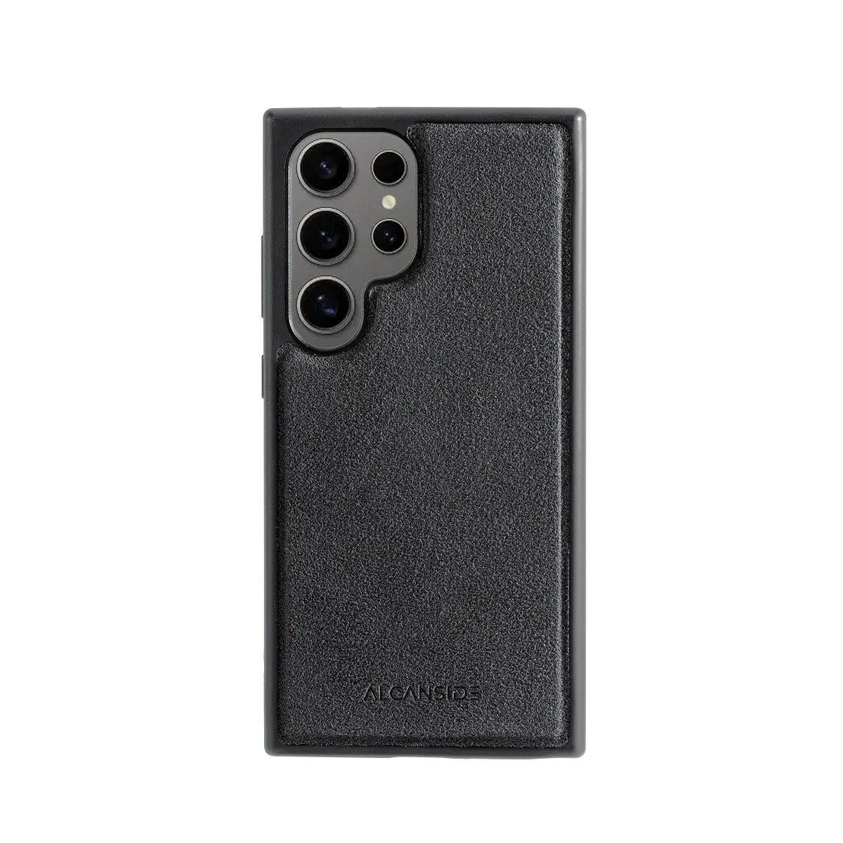 Samsung Galaxy S24 Ultra - Alcantara Back Cover - Space Grey