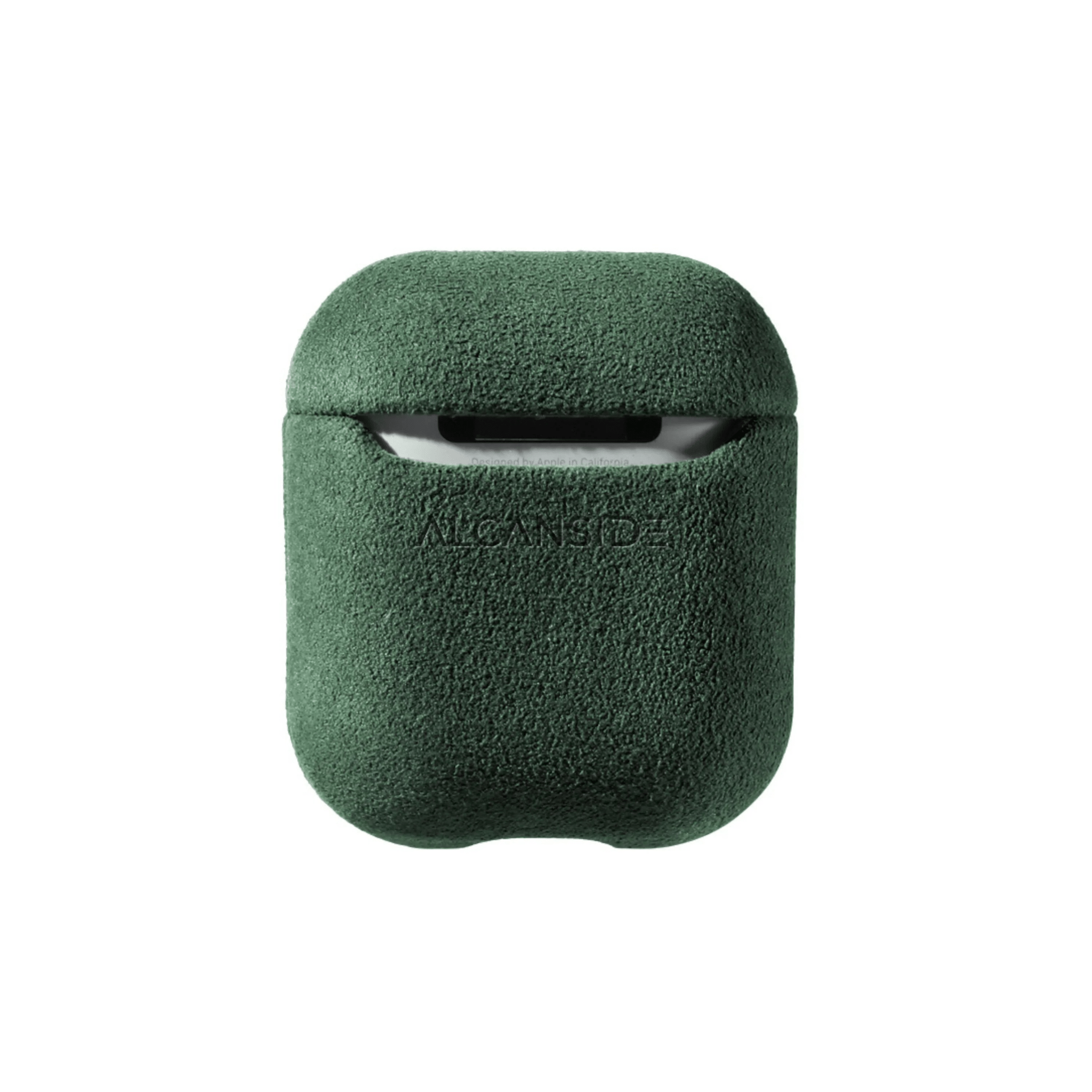AirPods 1/2 Gen Alcantara Case - Midnight Green - Alcanside