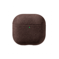 AirPods (4th generation) Alcantara Case - Chocolate Brown
