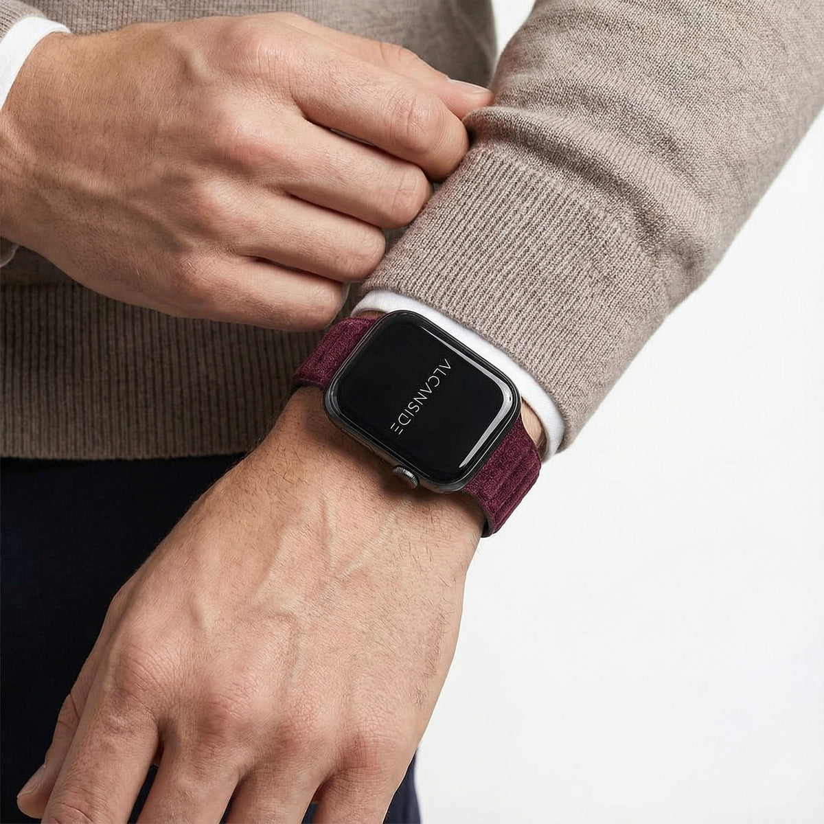 Alcantara Apple Watch Armbänder