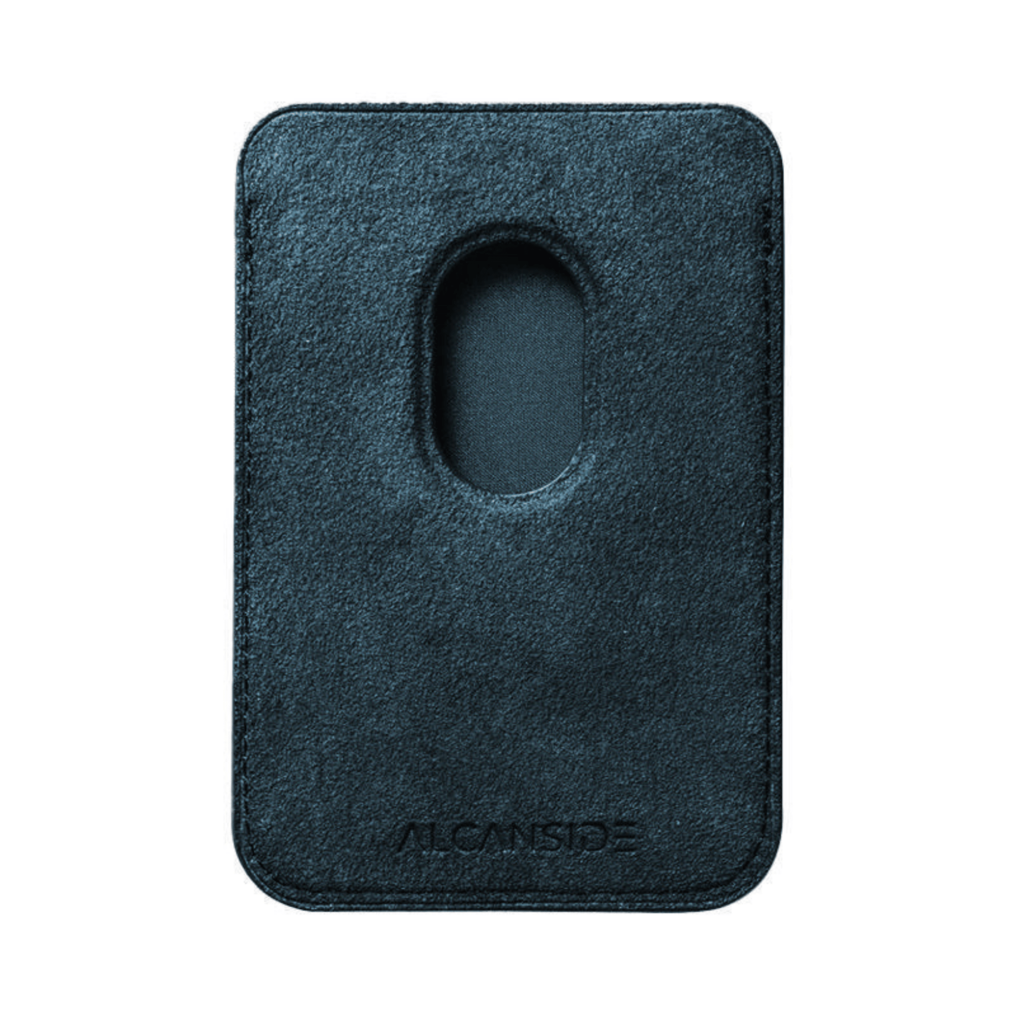 Alcantara MagSafe Wallet - Navy Blue - Alcanside