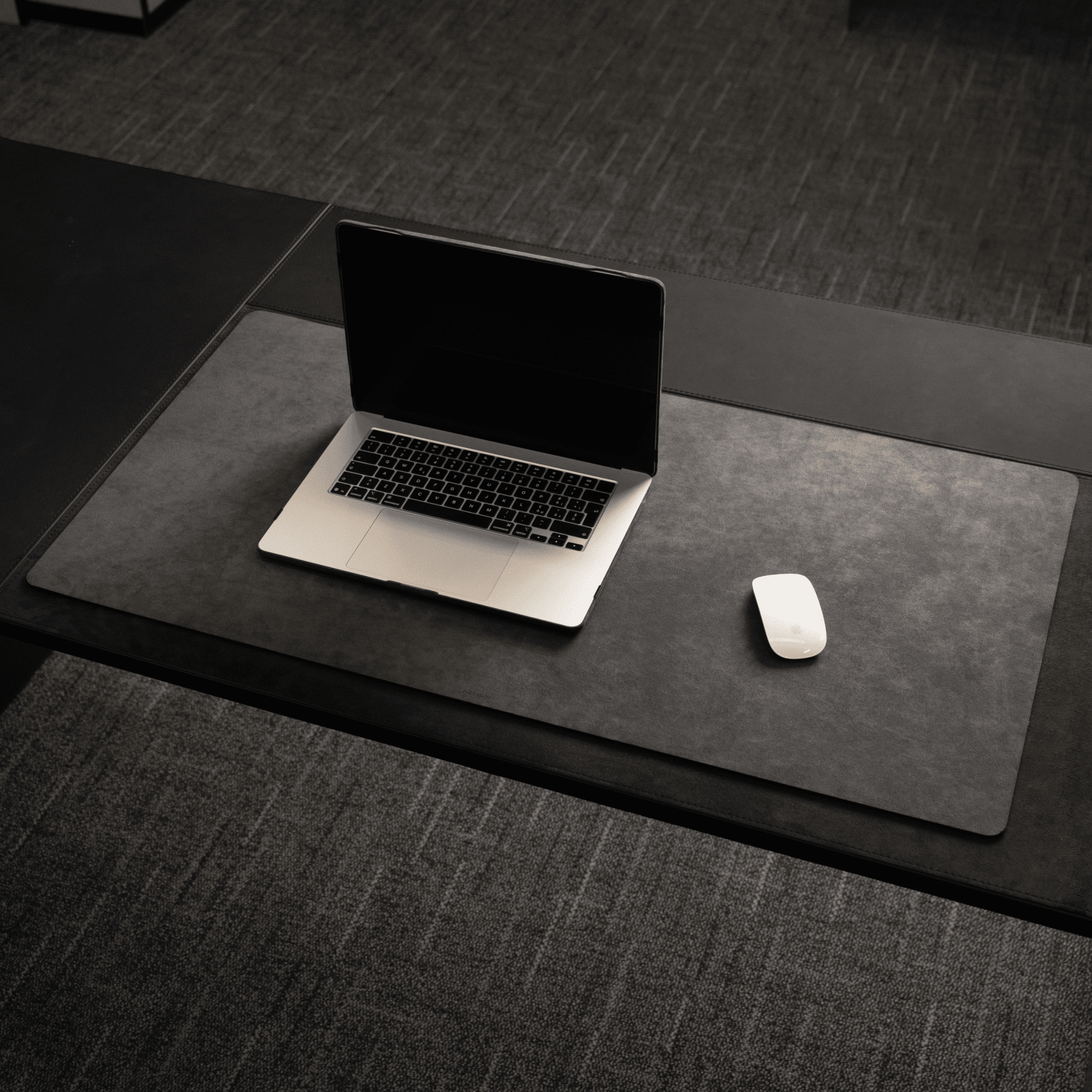 Alcantara Mousepad 96x50cm - Space Grey - Alcanside