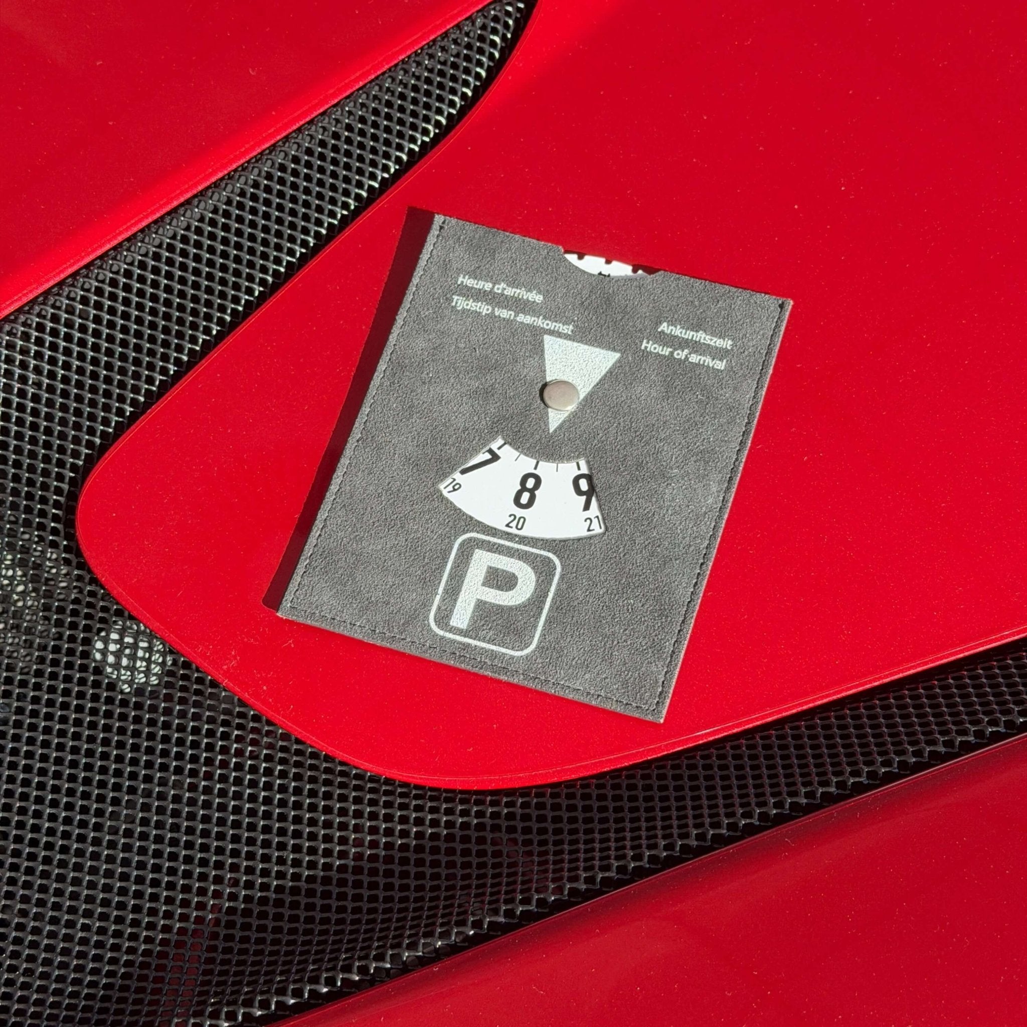 Alcantara Parking Disc - Space Grey - Alcanside