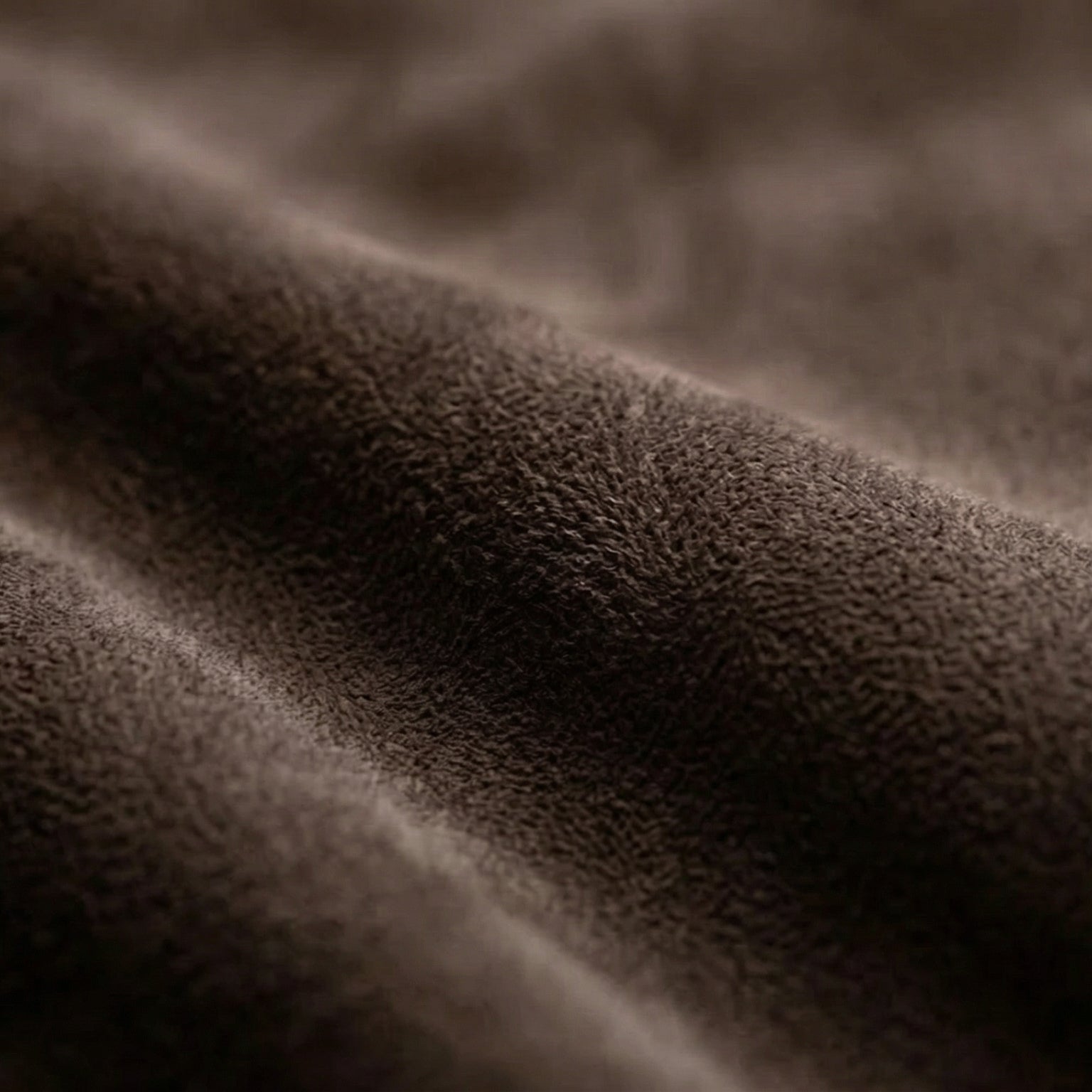 Alcantara Pouch - Chocolate brown - Alcanside