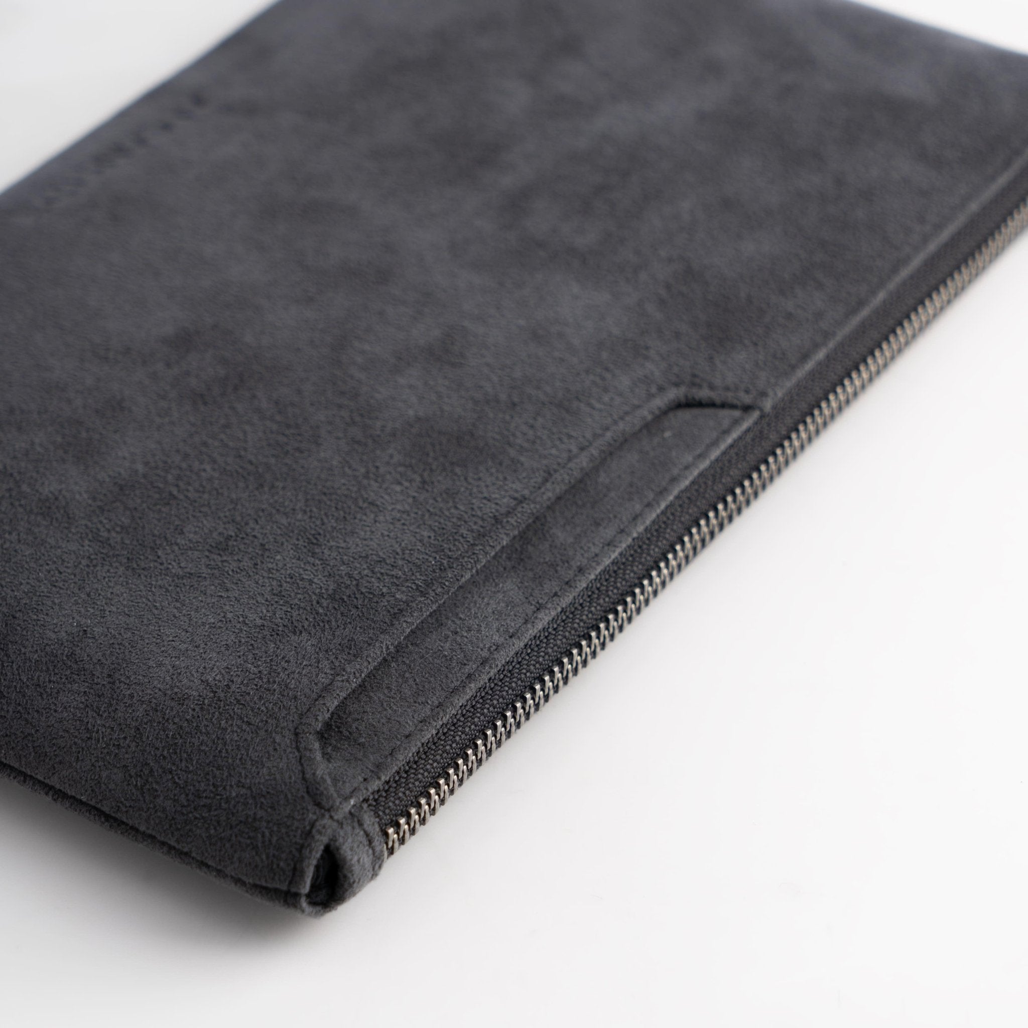 Alcantara Pouch - Space Grey - Alcanside