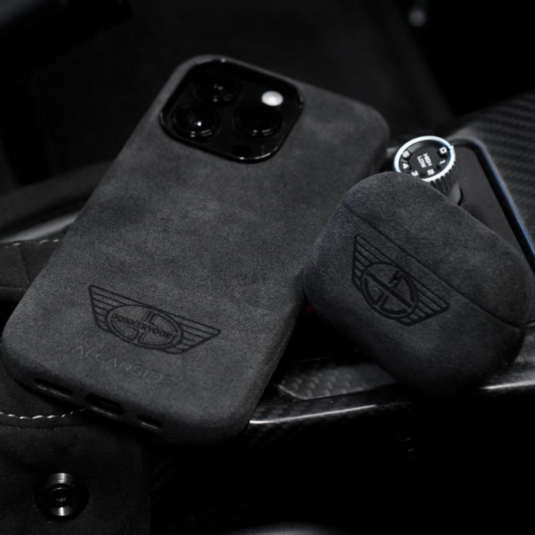 Donkervoort - AirPods Pro Alcantara Case - Space Grey - Alcanside