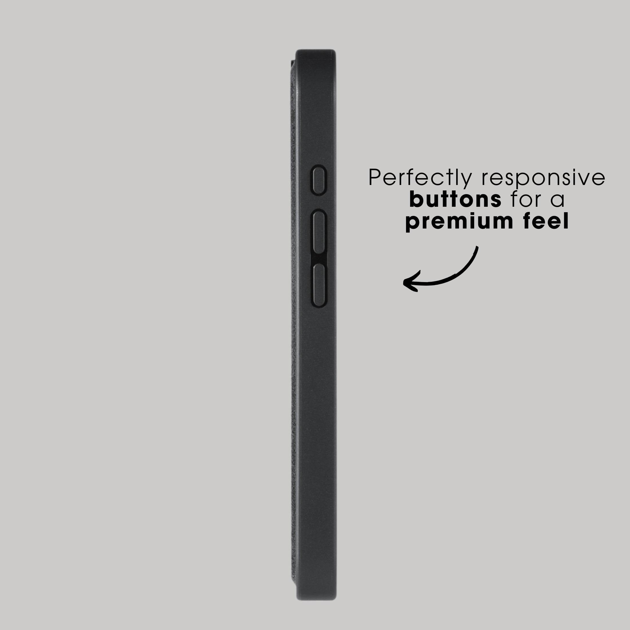 iPhone 17 - Alcantara Back Cover - Space Grey