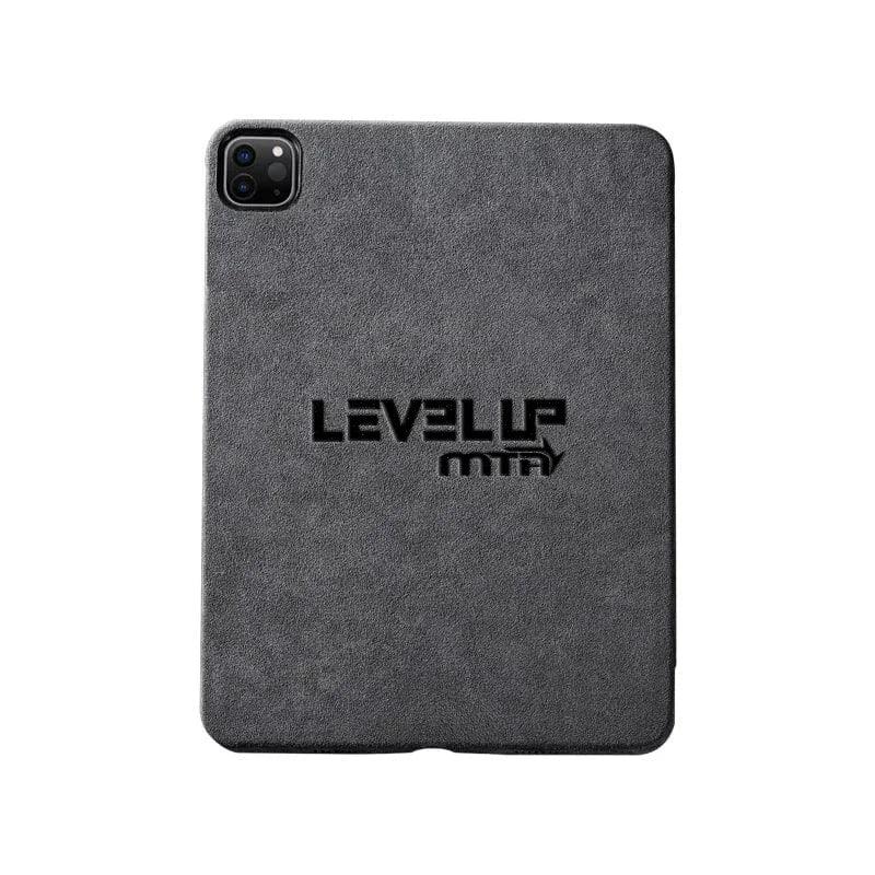 Alcantara iPad Cover - For iPad Pro 2024 (11 inch) - LEVEL UP MTA - Space Grey