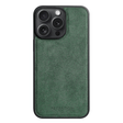iPhone 12 & 12 Pro - Alcantara Back Cover - Midnight Green - Alcanside
