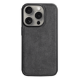 iPhone 15 Pro - Alcantara Back Cover - Space Grey - Alcanside