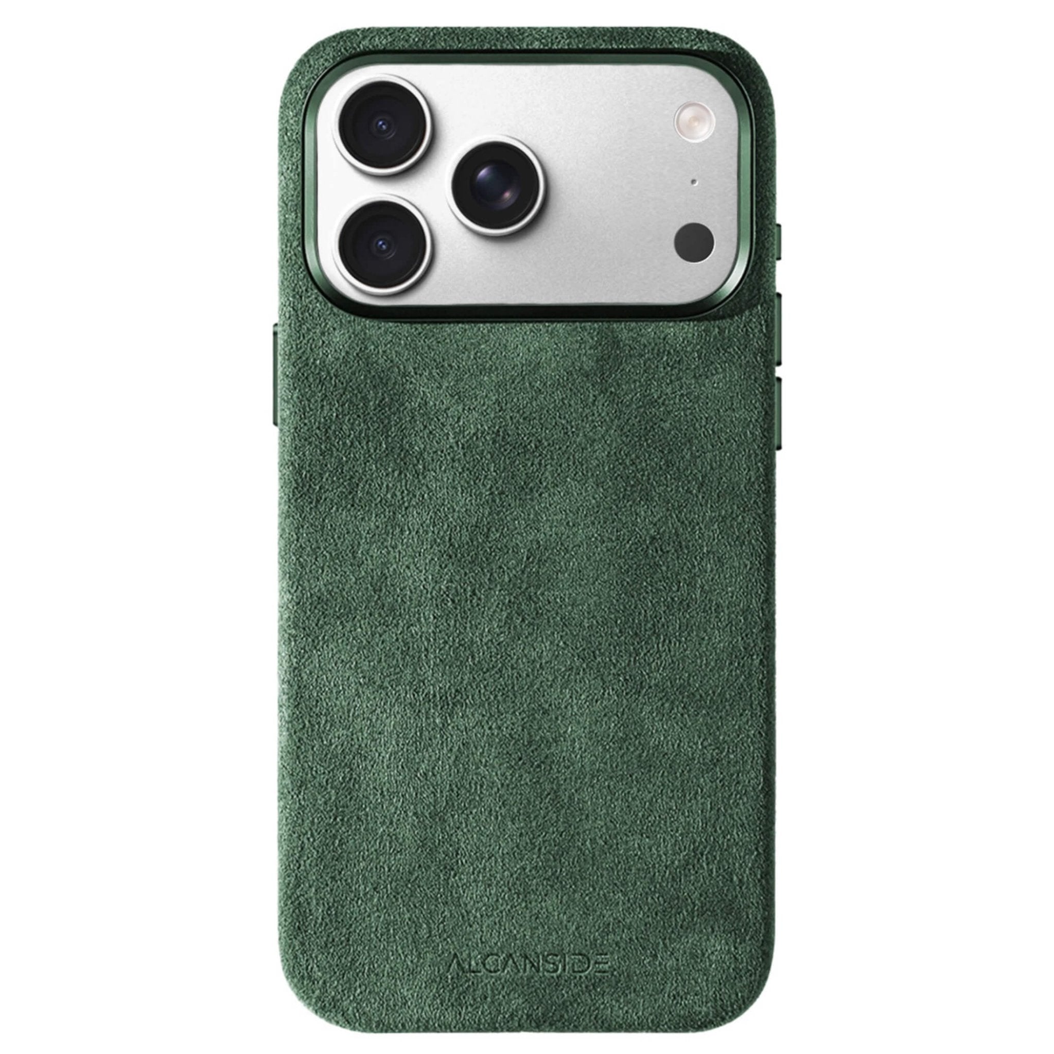 iPhone 17 Pro Max - Alcantara Case - Midnight Green - Alcanside