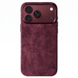 iPhone 18 Pro - Alcantara Case - Wine Red #iPhone model:_iPhone 18 Pro|iPhone 18 Pro Max