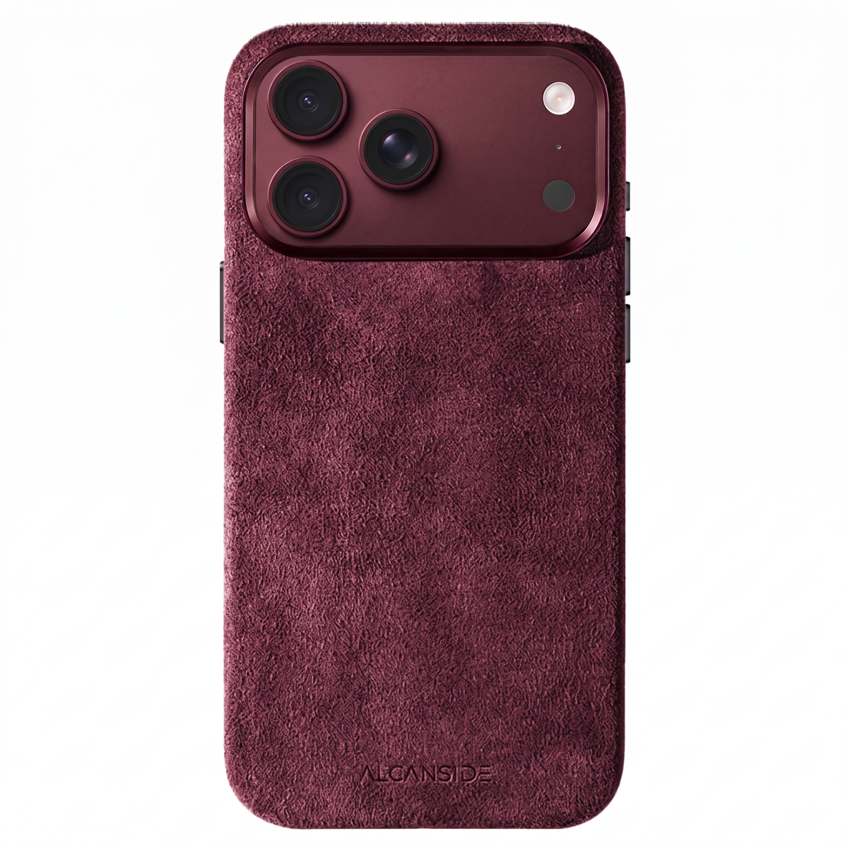 iPhone 18 Pro - Alcantara Case - Wine Red #iPhone model:_iPhone 18 Pro|iPhone 18 Pro Max