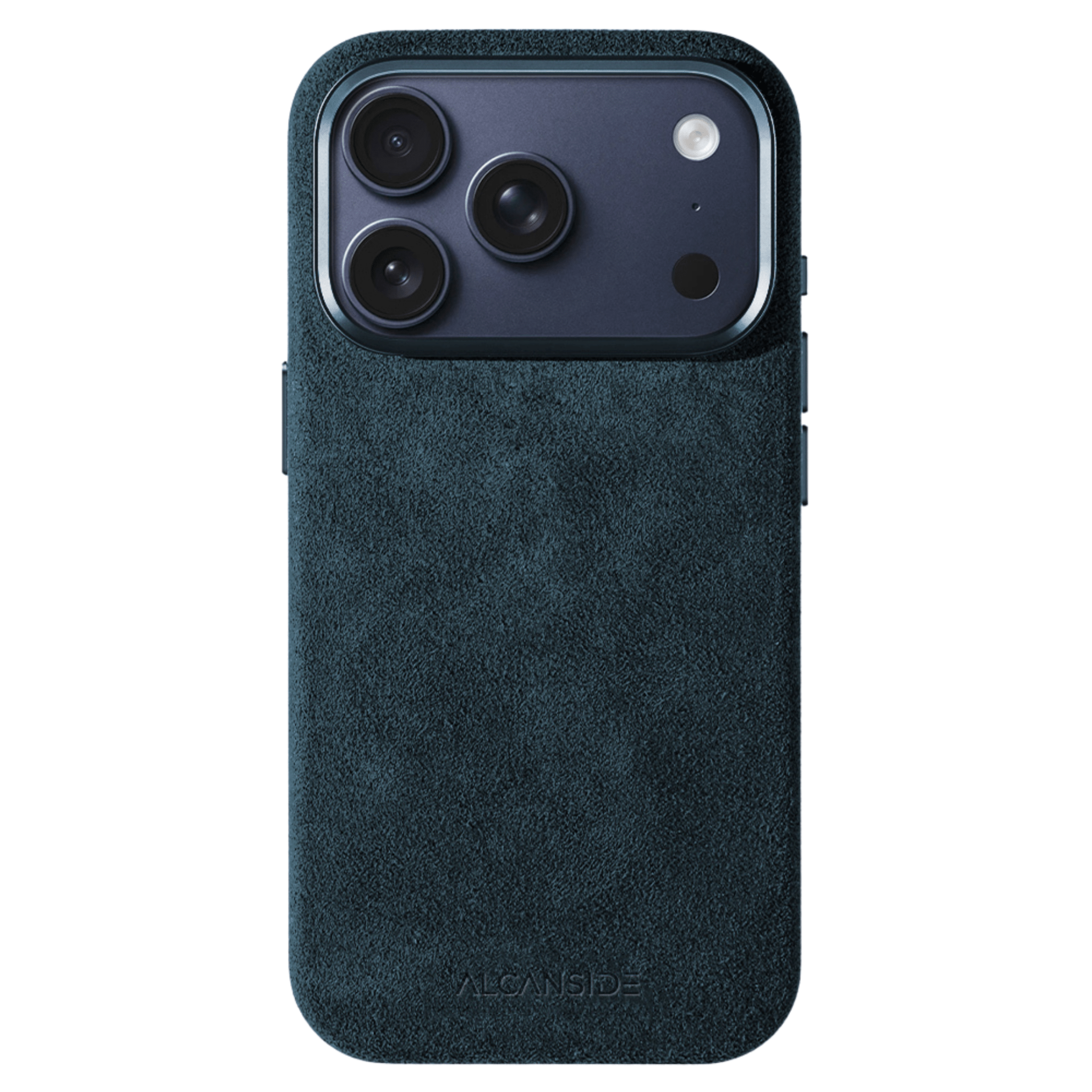 iPhone Alcantara Case - Navy Blue - Alcanside