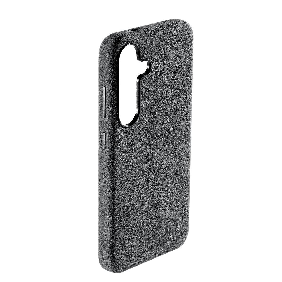 Samsung Galaxy S25 Plus - Alcantara Case - Space Grey - Alcanside