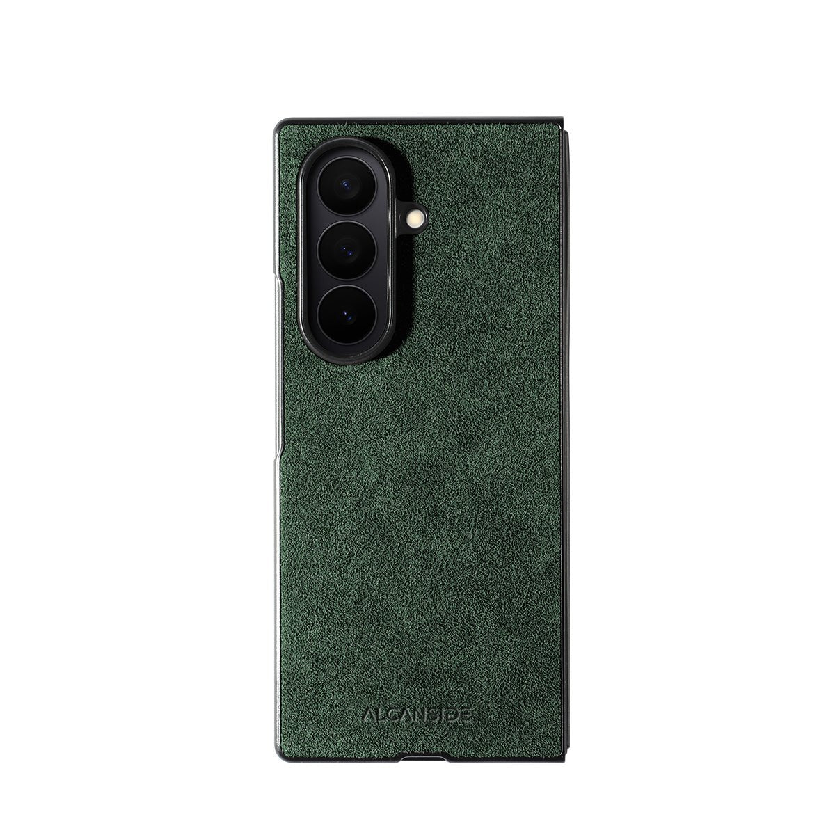 Samsung Galaxy Z Fold 7 - Alcantara Case - Midnight Green - Alcanside